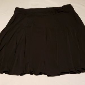 Plus size 1x black skirt by apt 9